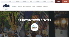 Desktop Screenshot of padowntown.org
